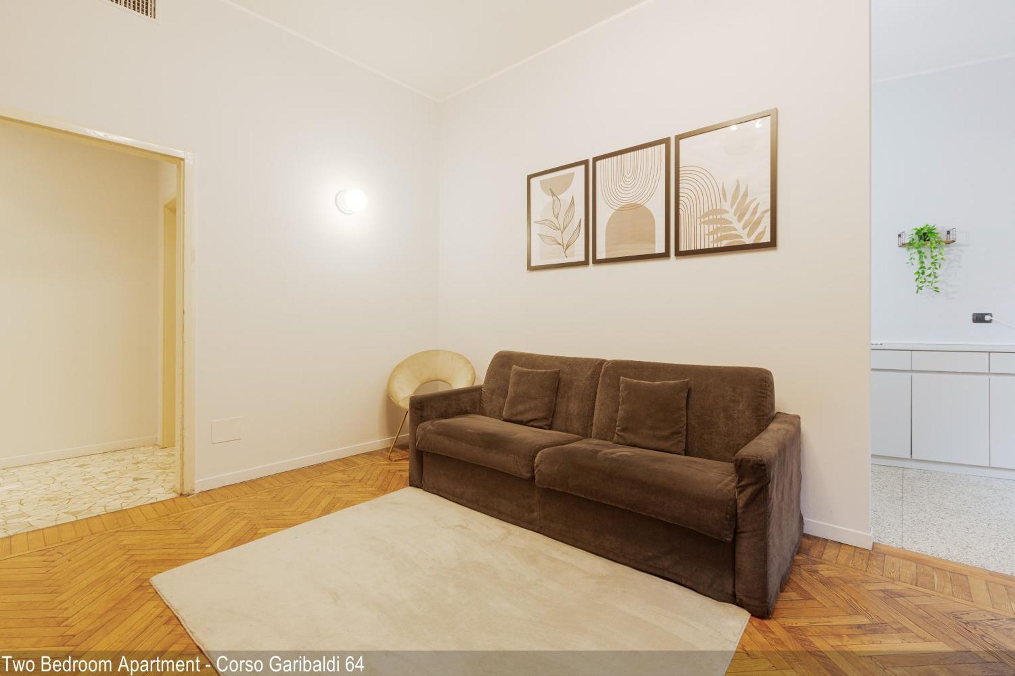Brera Apartments In Garibaldi Milão Quarto foto